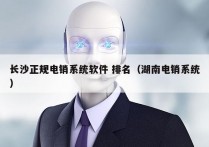 长沙正规电销系统软件 排名（湖南电销系统）
