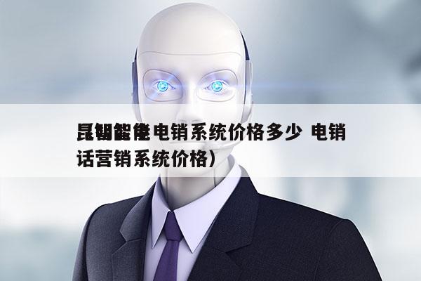昆明智能电销系统价格多少 电销
（智能电话营销系统价格）