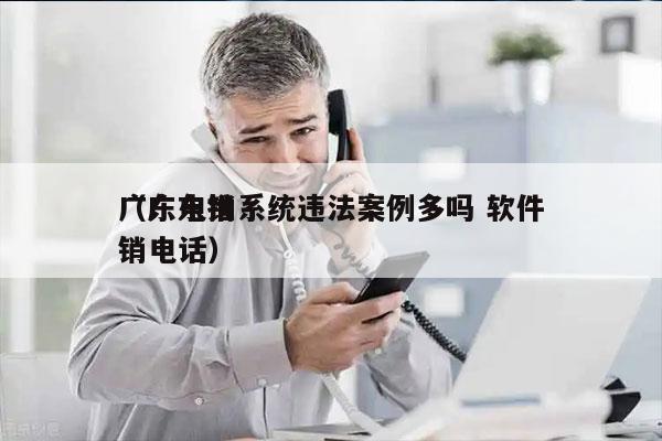 广东电销系统违法案例多吗 软件
（广东推销电话）