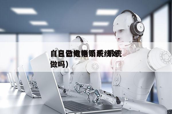 自己做电销系统 系统
（自己做电销系统好做吗）